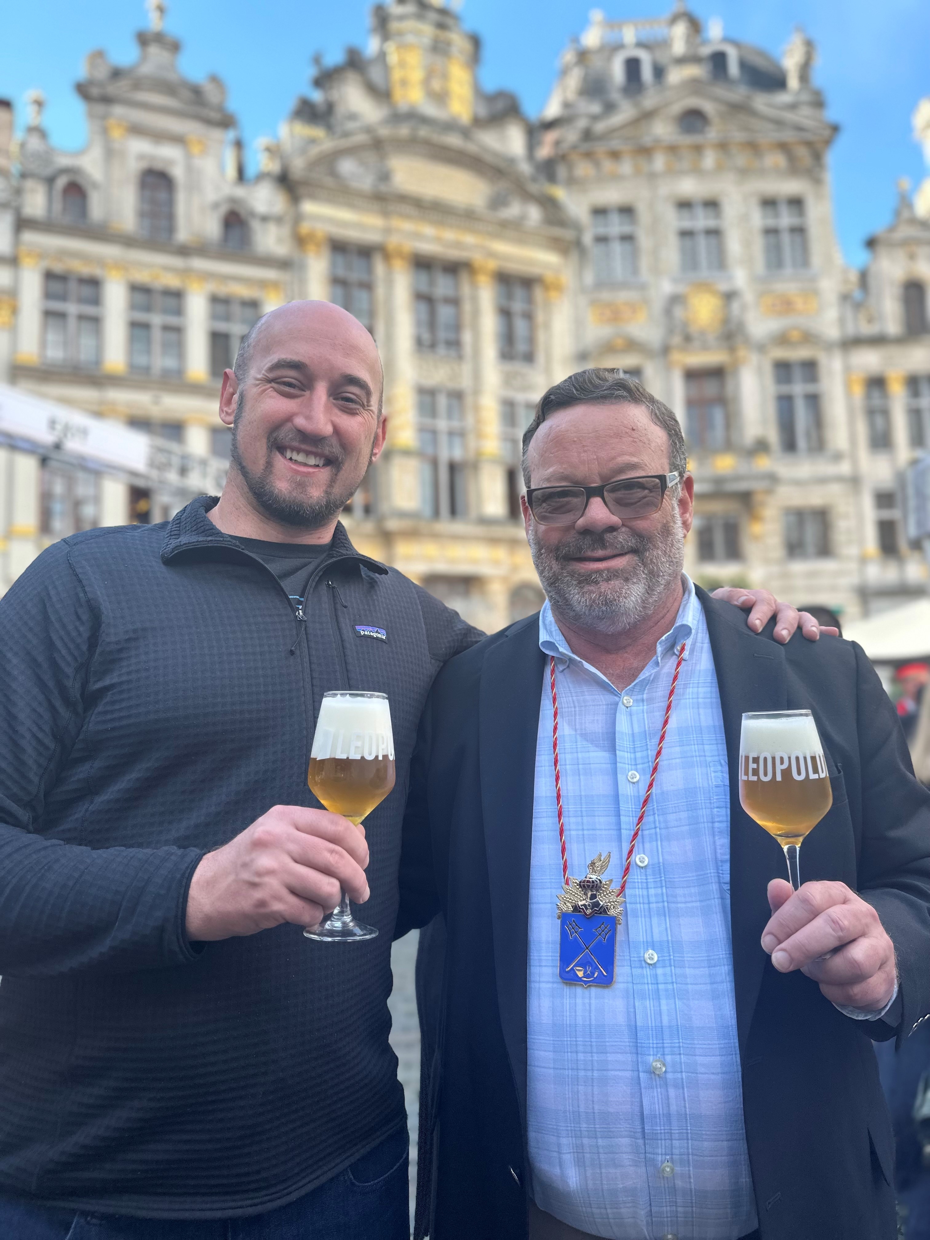 Johnston Knighted for Work in Belgian Beer